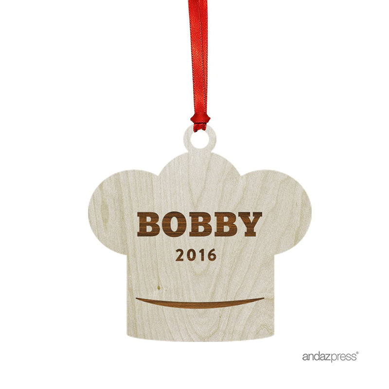 Ornement en forme de don avec sac à cadeau bobby, Oui