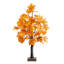 2 pi. Arbre d'automne artificiel pré-éclairé avec 24 lumières DEL blanc chaud et base amovible-1755416899