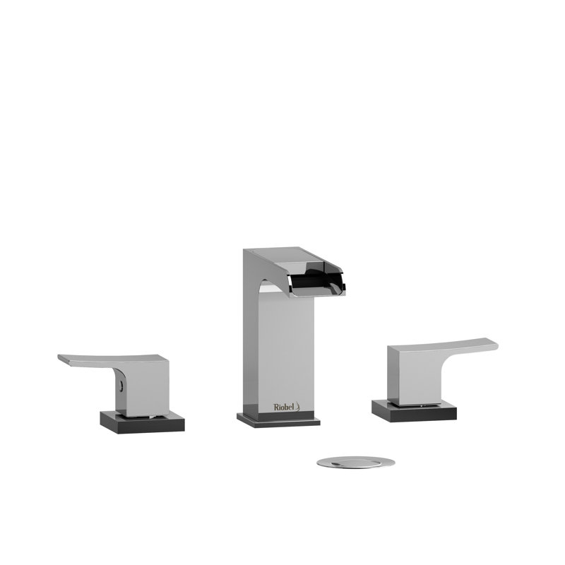 Zendo™ Widespread Bathroom Faucet with Drain Assembly, Chrome