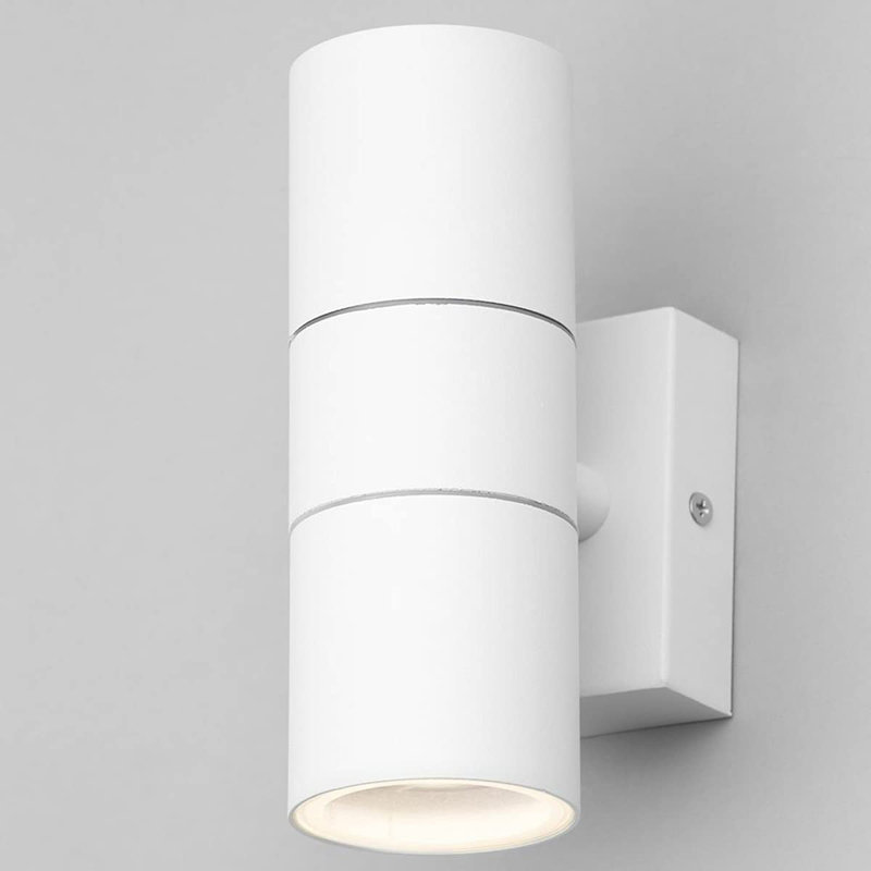 Mull 2 - Bulb Outdoor Sconce, White