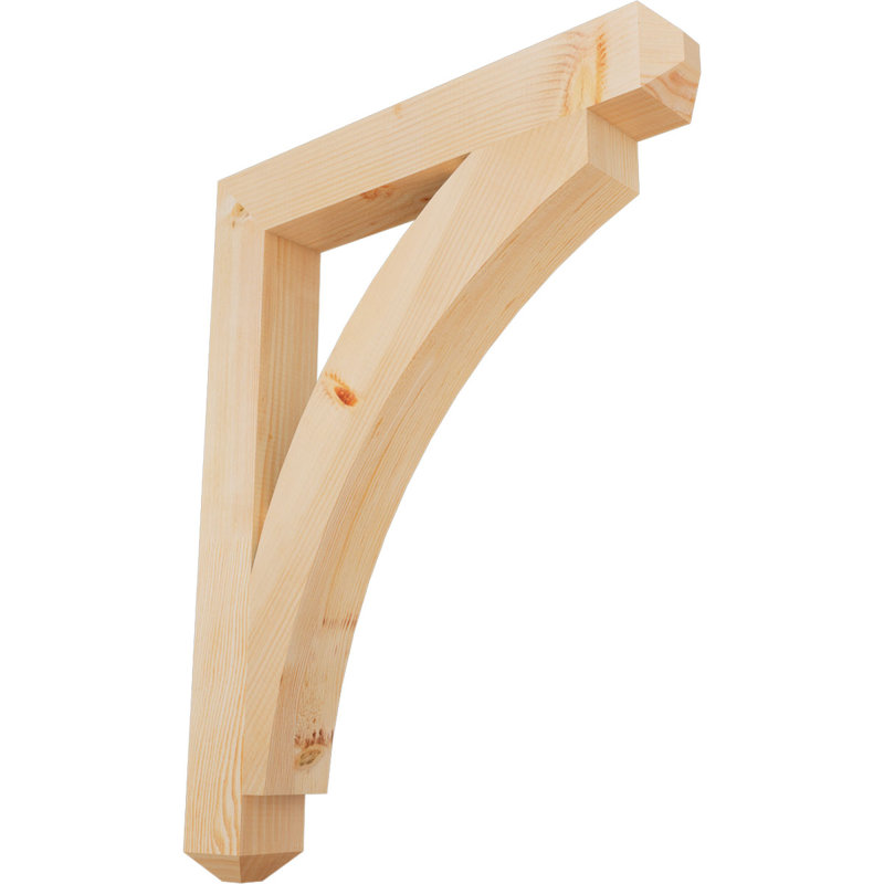 Support pour artisan Thorton, Douglas (lisse), H 36 po x l 4 po x P 28 po