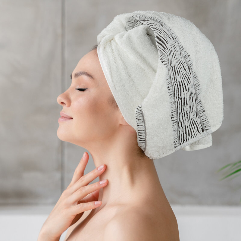 Itır Midweight Jacquard Hand Towel, Steel