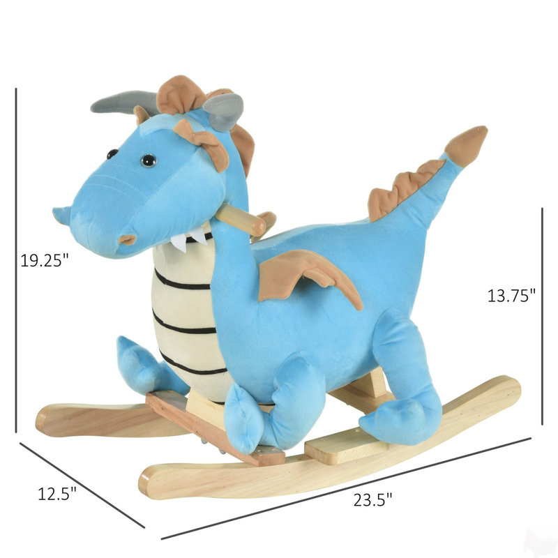 Chaise berçante dinosaure, jouet berçant pour enfants