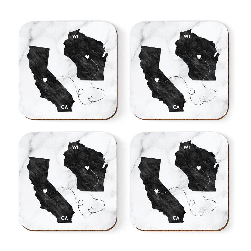 Coaster de Californie et Rhode Island, Californie / Wisconsin