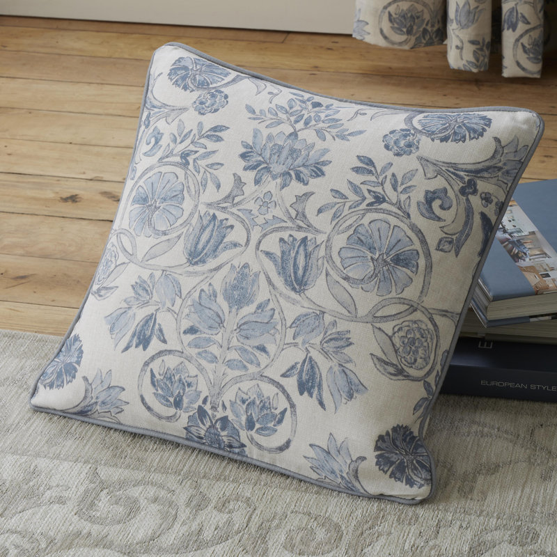 Averie Floral Square Cushion, Cushion Cover Only - No Insert