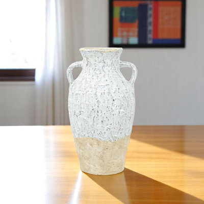 Vase de table 14 "Beige et Ivoire
