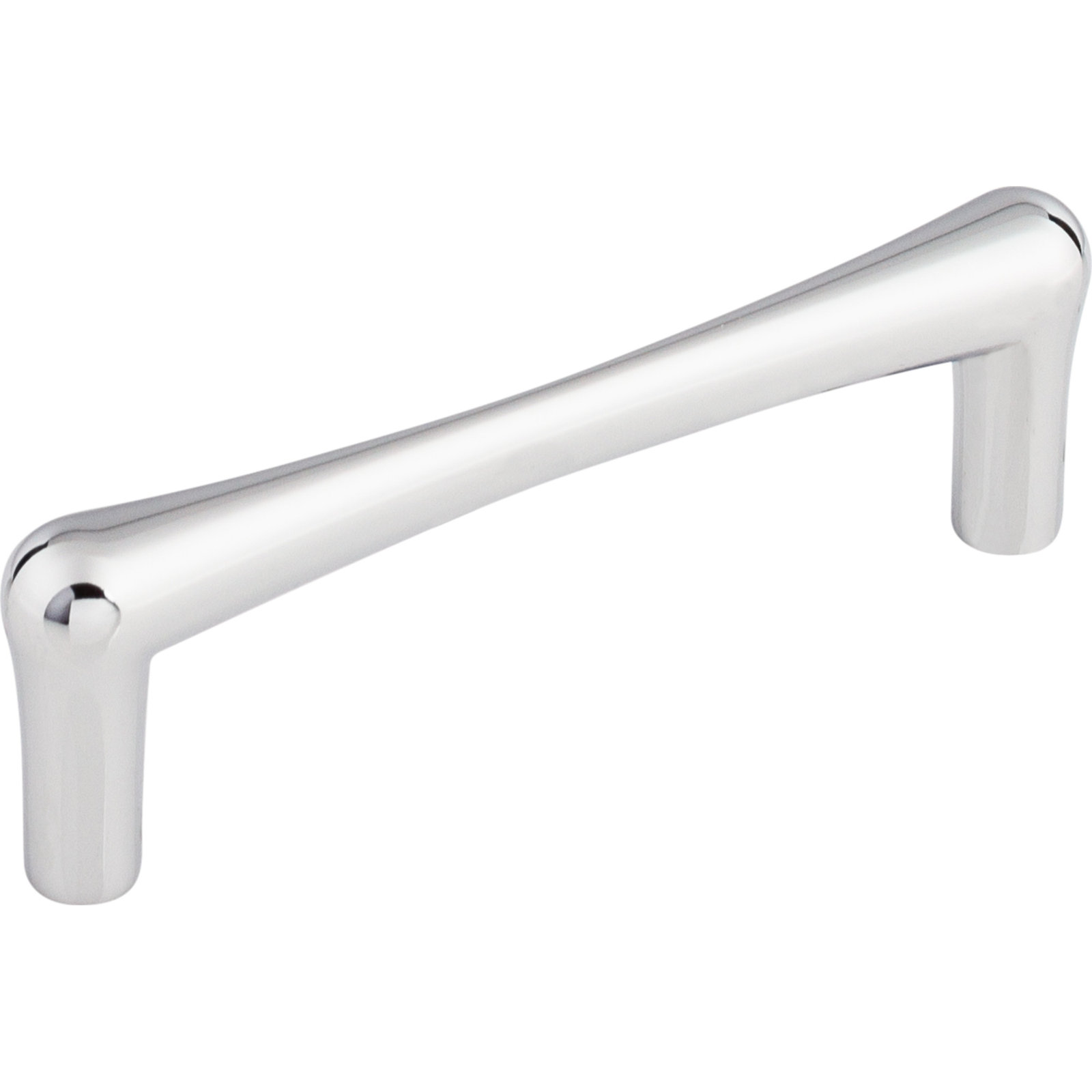 Brookline Bar Cabinet Pull, Polished Chrome, 3 3/4" Center to Center