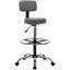Tabouret de dessinateur avec repose-pieds Miyana Comfy-90620501