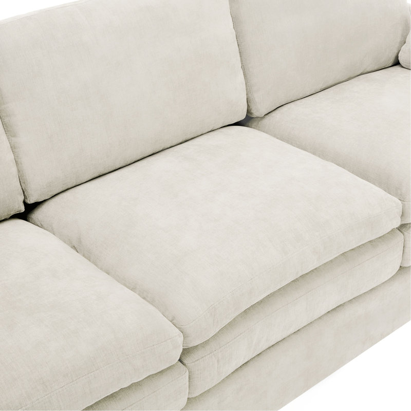 Ensemble de canapé rembourré Cozy, Beige