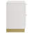 Sophia White 2-Drawer Nightstand-1314805104