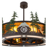 Boulders Downrod Ceiling Fan