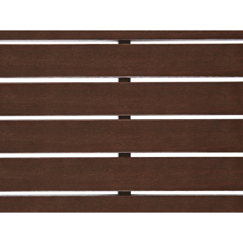 Sylvere Solid Wood Eucalyptus Outdoor Bench