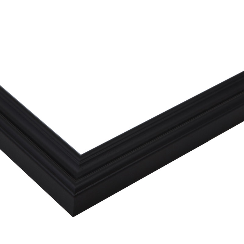 Braylen Black Wood Matte Picture Frame, 4" x 6"