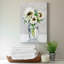 Tournesol II - peinture sur toile tendue-1899365956