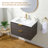 30'' Modern Wall-Mounted Single Bathroom Vanity Set-374279513