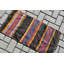 Tapis kilim turc noir classique classique avec motif tribal rétro pour la cuisine bleu / noir