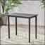 Table de bar rectangulaire d'extérieur en bois d'acacia - Durable et élégante pour les patios modernes-1295995050