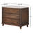 Elson 3 Drawer Marble Nightstand-121778353