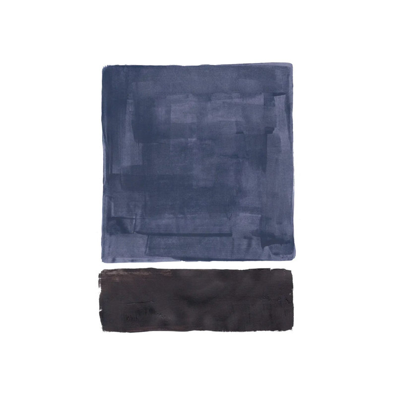 Rothko Remake Midnight Blue by EnShape - Wrapped Canvas Print, 20.32 cm H x 30.48 cm W