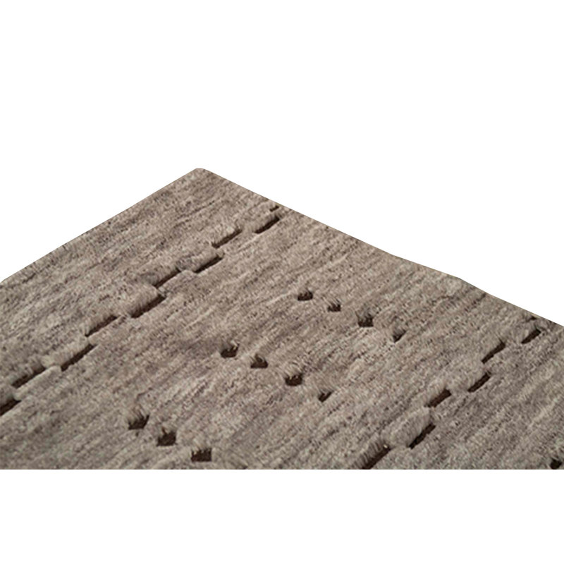 Wool Southwestern Area Rug in Brown