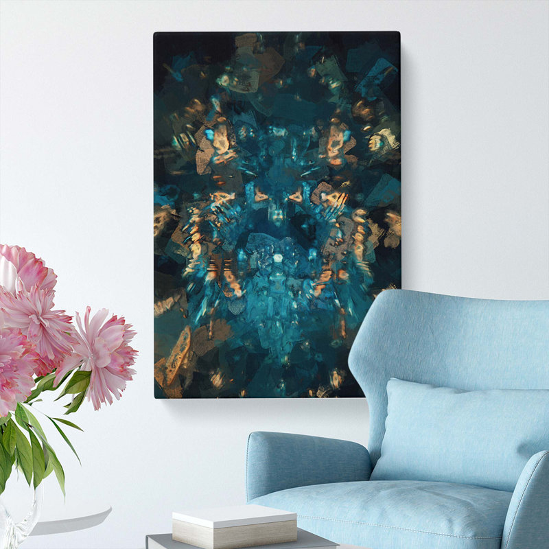 Mirror Reflection In Abstract - Wrapped Canvas, 50cm H x 35cm W x 3cm D