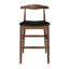 Tabouret de bar et de comptoir en cuir Ardo-44447991-44447988