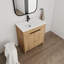 Meuble-lavabo sur pied simple en céramique avec plateau en céramique 30,06 po-546350949