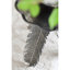 Table d'appoint en aluminium à thème feuille d'aluminium avec charisme feuille d'argent antique