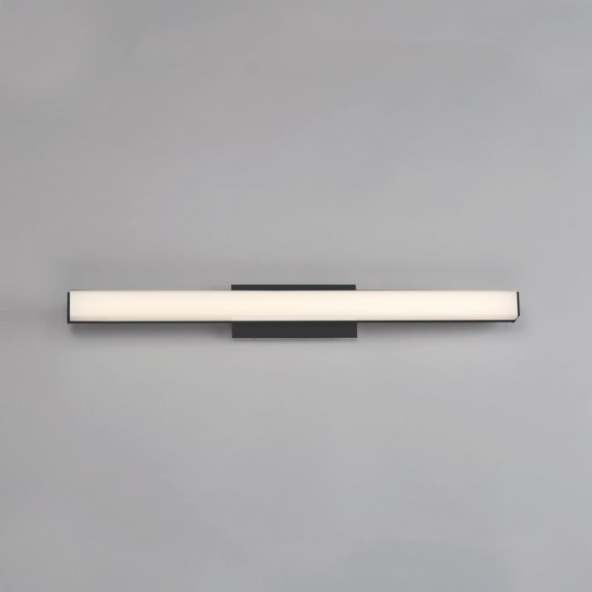 Salcedo Dimmable LED Bath Bar, Black, 3000K, 3" H x 18" W x 2.75" D