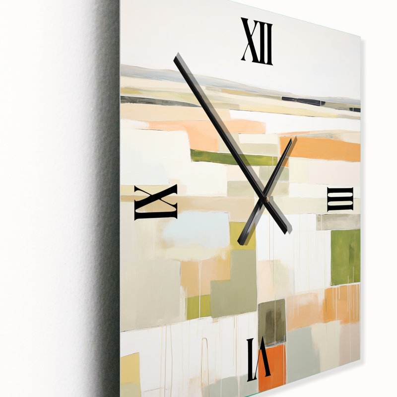 Jerrett Aluminum Wall Clock, Petit