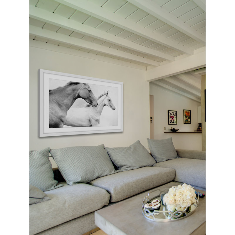 «Side by Side», reproduction de photo sur papier encadrée, H 30 po x l 45 po x P 1,5 po