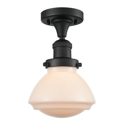 Plafonnier semi-encastré 1 lumière 6,75 po Chesterville