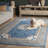 Metro 708 Hand Tufted 80% Wool; 20% Cotton Geometric Rug-926011317