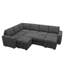 Canapé-lit modulaire avec repose-pieds Abramson   -117494734