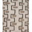 Bariloche Collection Hand Knotted Wool Geometric Shapes Area Rug-590615001