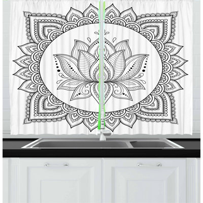 Tailored Kitchen Curtain