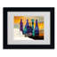 "bleu coucher de soleil par chiffres" par roderick stevens, impression encadrée-19296701-11827465