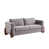 Velours gris velours