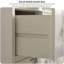 Buffets en bois peint moderne et luxueux