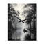 Horloge murale Canal Quiet Passage Charcoal III - Canals-99629976