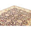 High-Quality Hand-Knotted Aubergine And Gold Area Rug