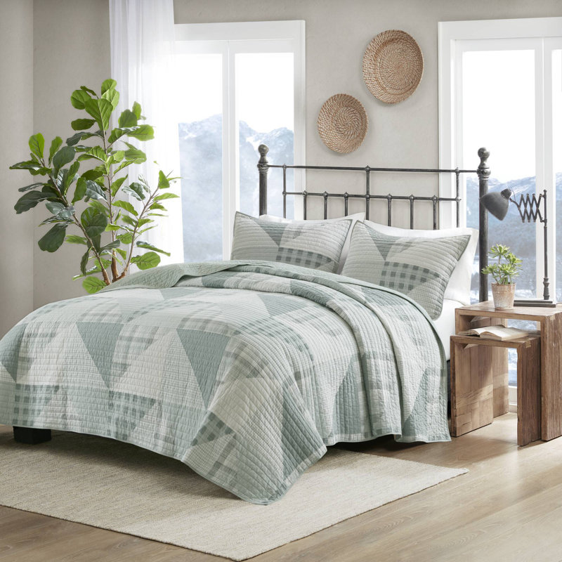Luxurious Cotton Bedding Sets With Reversible Style, Full/queen