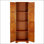 Grande armoire de rangement avec 8 portes et 4 tablettes, pour une vie organisée et une intimité accrue dans n'importe quelle pièce