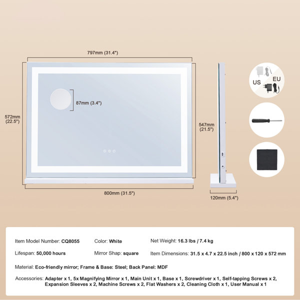 Dimensions du produit