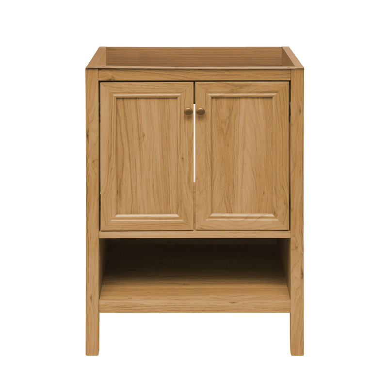 Meuble-lavabo 24 po Château en chêne naturel Château