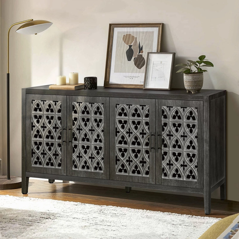 Armoire antique Hollow, Noir
