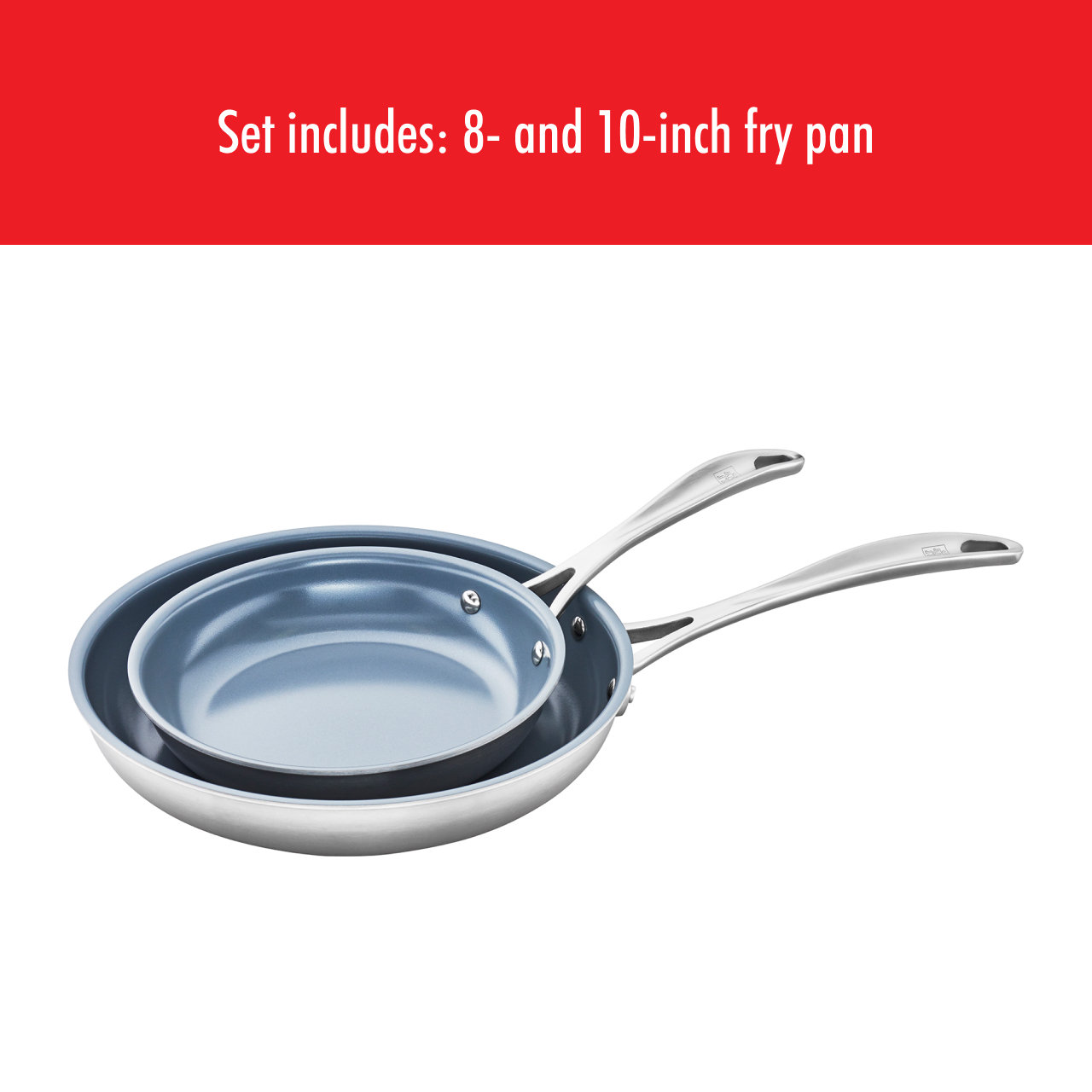 ZWILLING Spirit 2-Piece Skillet Set
