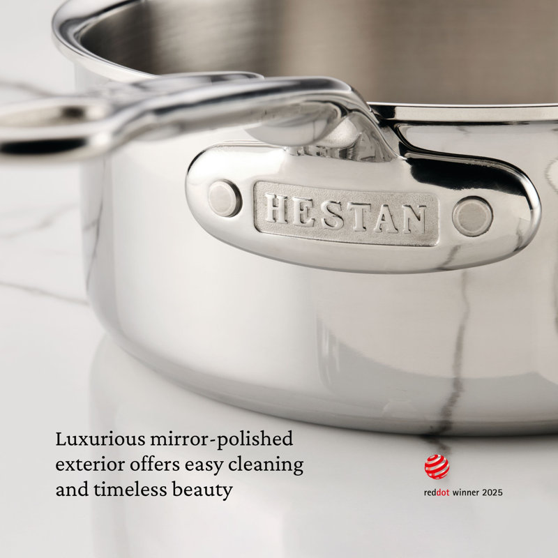Probond® Luxe 2-quart Professional Clad Stainless Steel Saucepan With Lid, 3 quarts