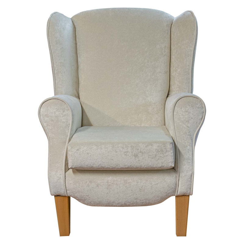 81cm Wide Tufted Wingback Chair