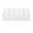 FixtureDisplays® 24 X 8 X 8", 5-Slot Divided Candy Bulk Bin Clear Acrylic Countertop Display Assembly Video in Descripion 100808